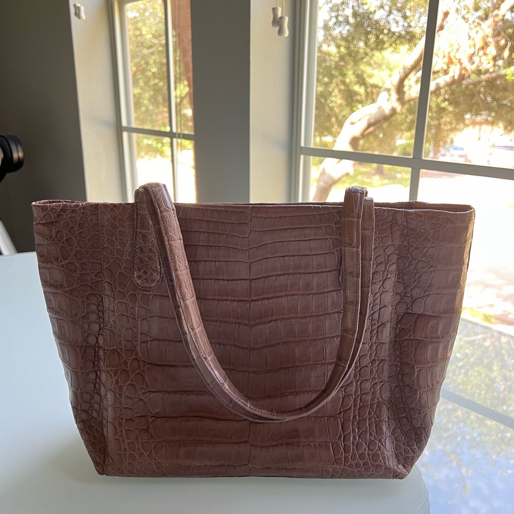 100% Authentic Nancy Gonzalez Genuine Crocodile Handbag